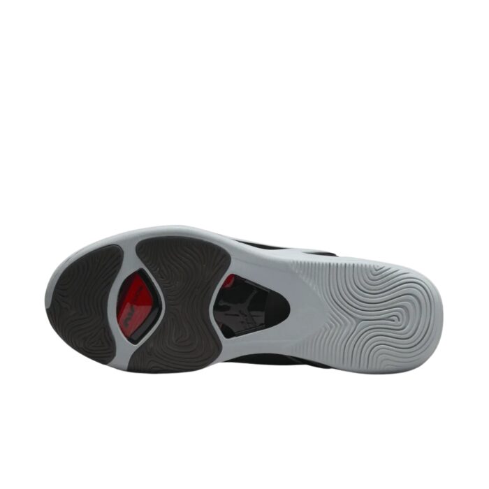 NIKE AIR JORDAN TATUM 1 OLD SCHOOL BLACK METALLIC SILVER WOLF GREY ANTHRACITE SIREN RED DZ3323 001 - Image 6