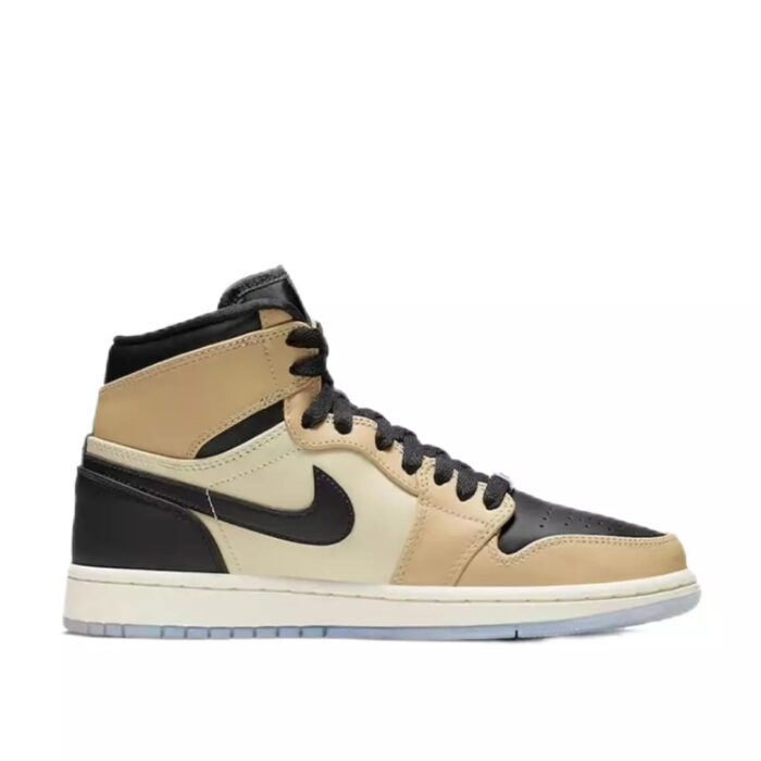 NIKE AIR JORDAN 1 RETRO HIGH MUSHROOM BLACK FOSSIL PALE IVORY MUSHROOM AH7389 003 - Image 2