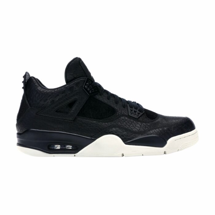 NIKE AIR JORDAN 4 RETRO PONY HAIR BLACK SAIL 819139 010 - Image 2