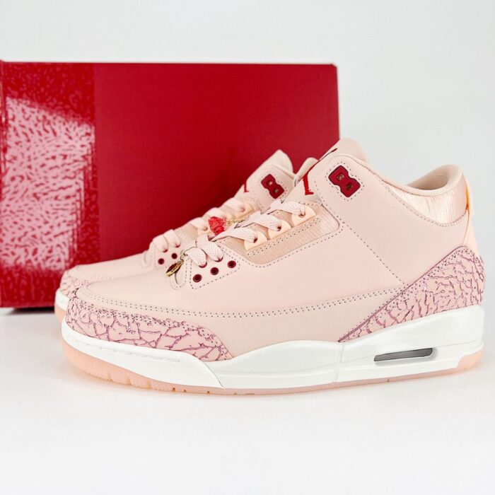 NIKE AIR JORDAN 3 VALENTINE’S DAY PINK HJ0178 600 - Image 2