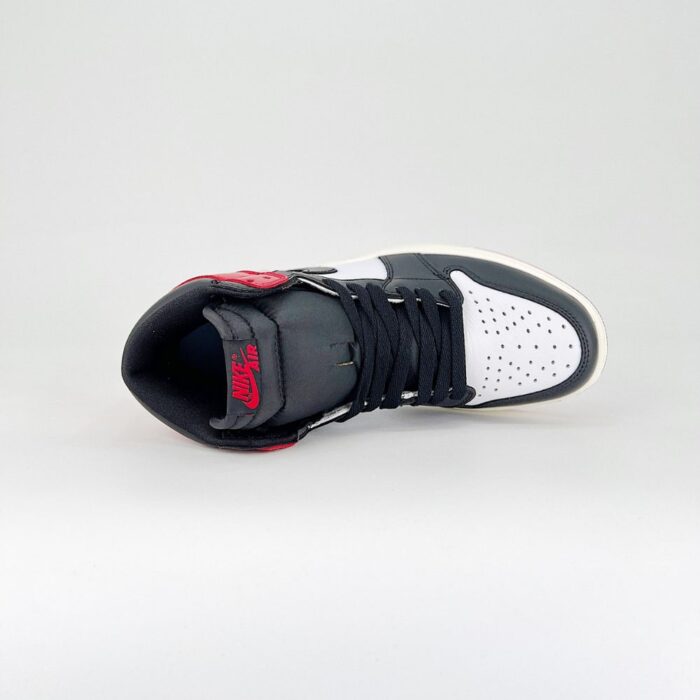 NIKE AIR JORDAN 1 HIGH OG BLACK TOE REIMAGINED BLACK VARSITY RED WHITE DZ5485 106 - Image 8