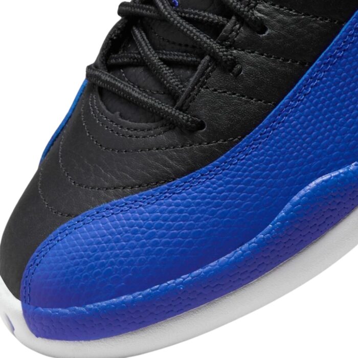 NIKE AIR JORDAN 12 BLACK HYPER ROYAL METALLIC SILVER WHITE AQ6068 004 - Image 3