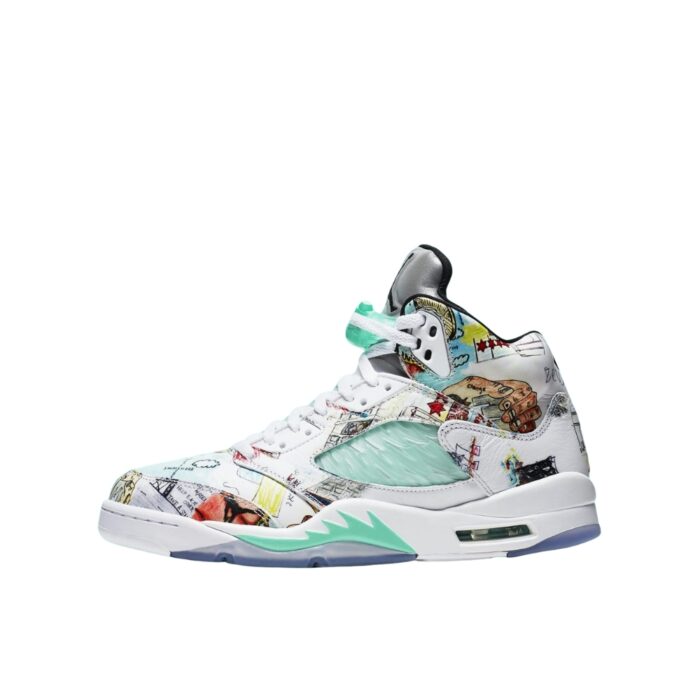 NIKE AIR JORDAN 5 RETRO WINGS MULTI COLOR AV2405 900 - Image 3