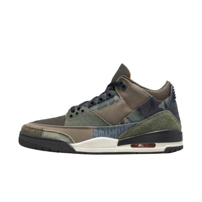 NIKE AIR JORDAN 3 RETRO PATCHWORK CAMO D01830 200 - Image 3