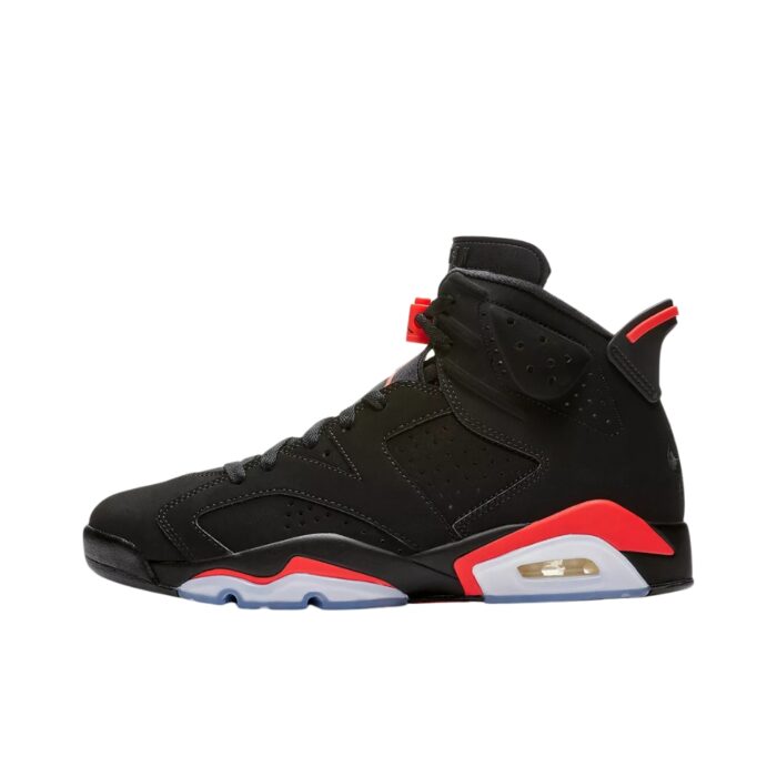 NIKE AIR JORDAN 6 RETRO INFRARED BLACK INFRARED 23 BLACK 384664 060 - Image 3