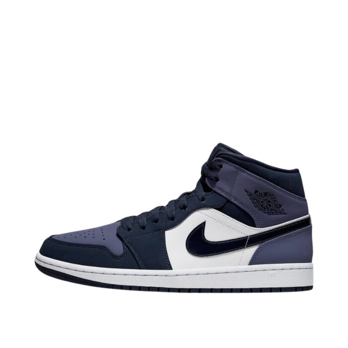 NIKE AIR JORDAN MID OBSIDIAN SANDED PURPLE WHITE 554724 445 - Image 3