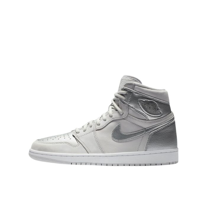 NIKE AIR JORDAN 1 HIGH OG CO JAPAN TOKYO NEUTRAL GREY WHITE METALLIC SILVER DA0382 029 - Image 3