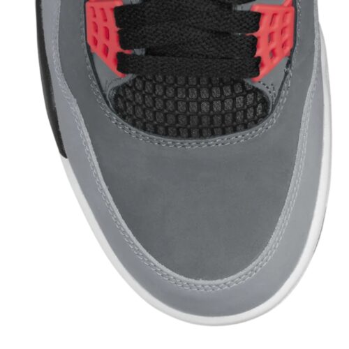 NIKE AIR JORDAN 4 INFRARED DARK GREY INFRARED BLACK CEMENT GREY DH6927 061 - Image 3