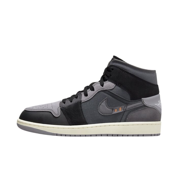 NIKE AIR JORDAN 1 MID CRAFT INSIDE OUT BLACK DM9652 001 - Image 3