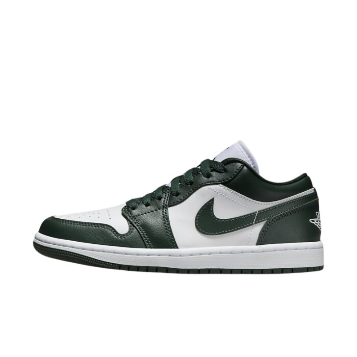 NIKE AIR JORDAN 1 LOW GALACTIC WHITE GALACTIC JADE DC0774 113 - Image 3