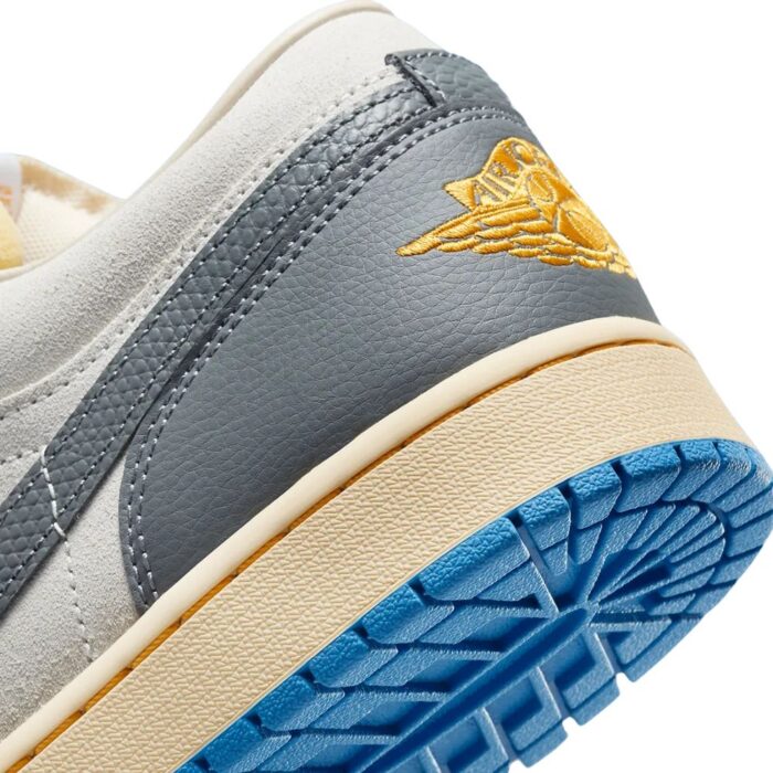 NIKE AIR JORDAN 1 LOW VINTAGE UNC GREY DZ5376 469 - Image 8