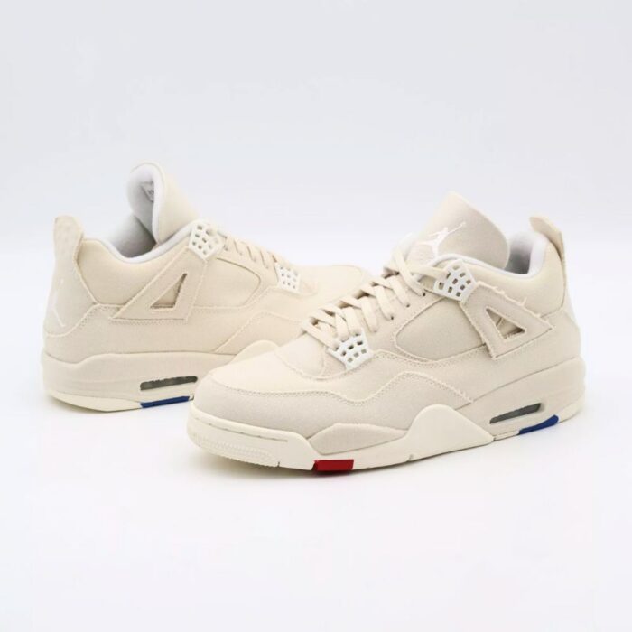 NIKE AIR JORDAN 4 RETRO BLANK CANVAS DQ4909 100 - Image 8
