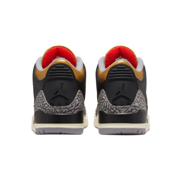 NIKE AIR JORDAN 3 BLACK GOLD CK9246 067 - Image 8