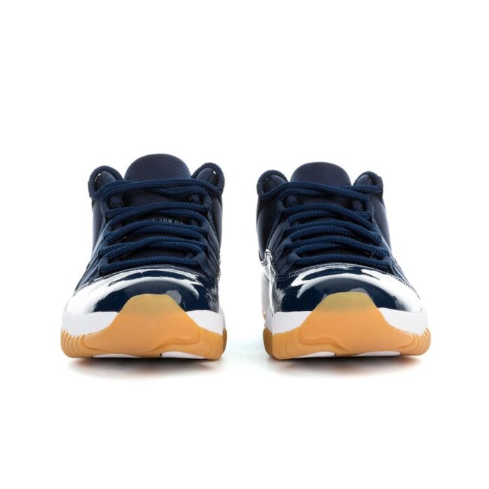 NIKE AIR JORDAN 11 RETRO LOW NAVY GUM 528895 405 - Image 8