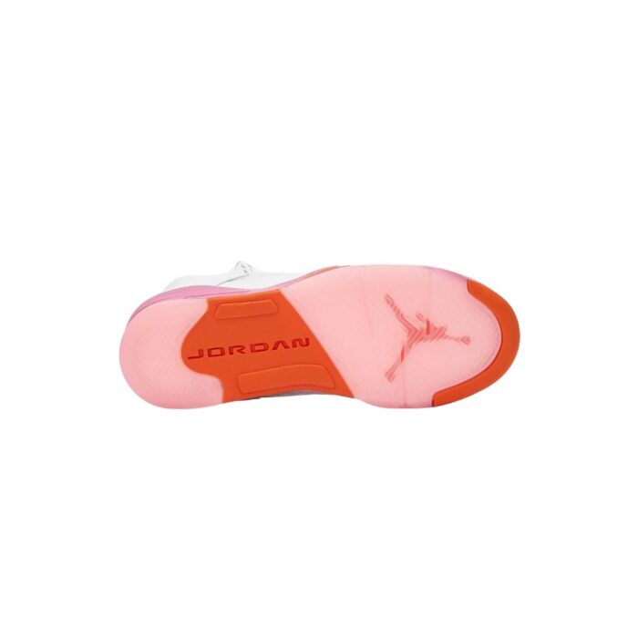 NIKE AIR JORDAN 5 RETRO PINKSICLE SAFETY ORANGE 440892 168 - Image 8