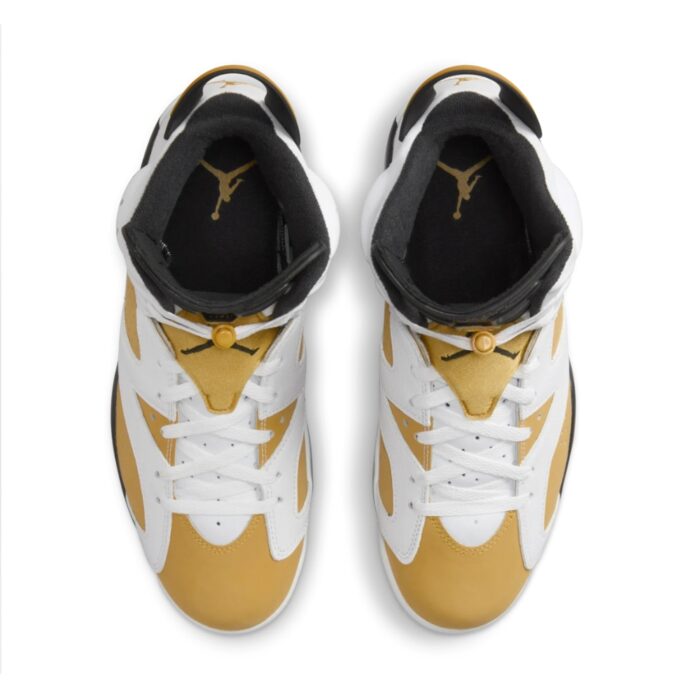 NIKE AIR JORDAN 6 YELLOW OCHRE WHITE CT8529 170 - Image 3