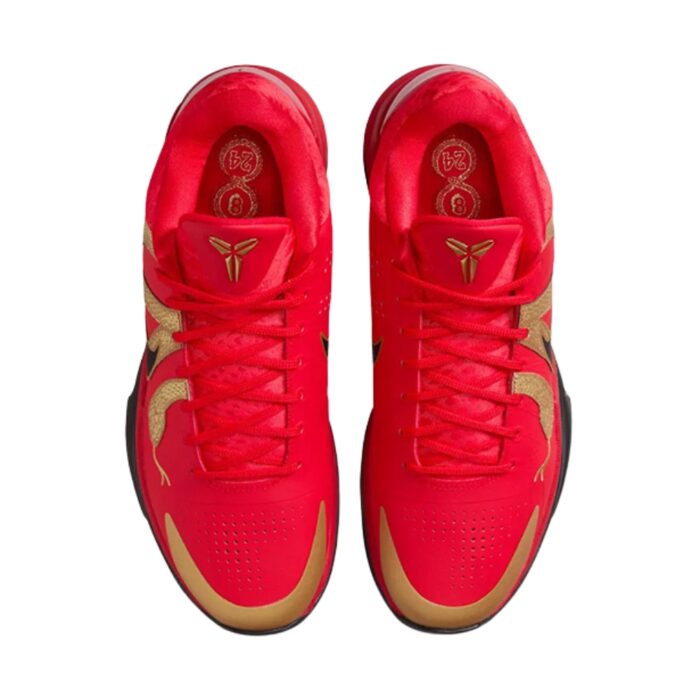 NIKE KOBE 5 YEAR OF THE MAMBA UNIVERSITY RED BLACK METALLIC GOLD HF5182 600 - Image 4