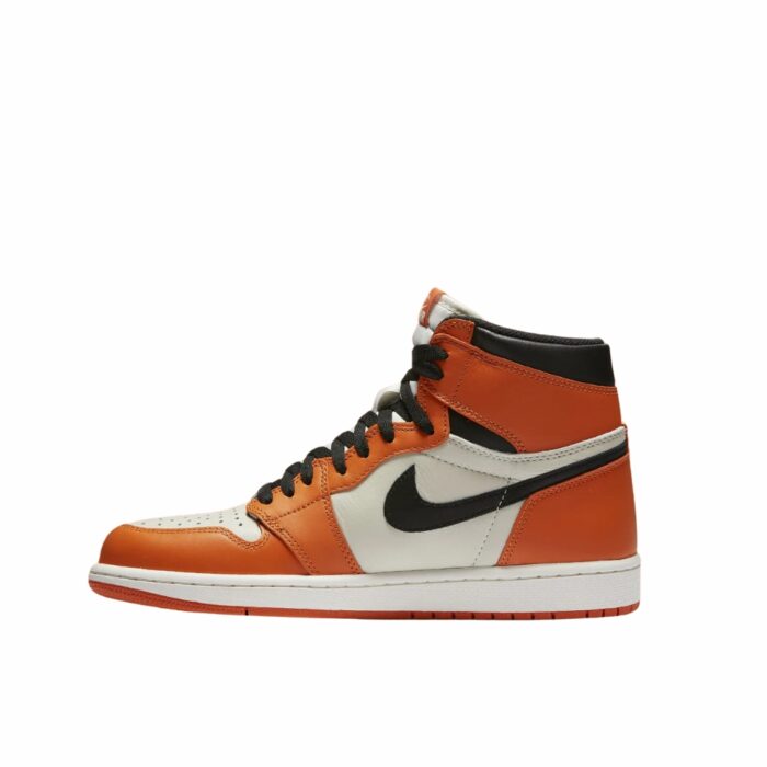 NIKE AIR JORDAN 1 RETRO REVERSE SHATTERED BACKBOARD SAIL STARFISH BLACK 555088 113 - Image 3