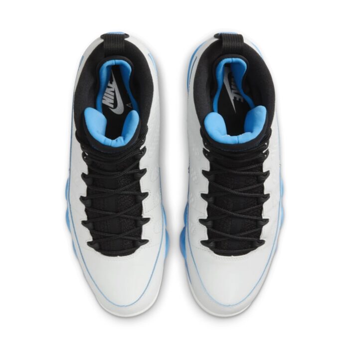 NIKE AIR JORDAN 9 SUMMIT WHITE BLACK DARK POWDER BLUE FQ8992 101 - Image 3