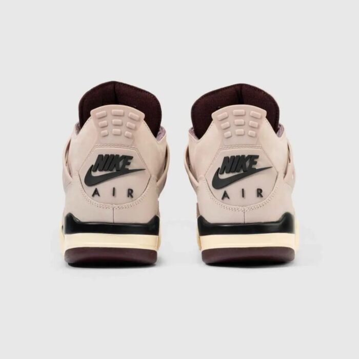 NIKE AIR JORDAN 4 FOSSIL STONE X A MA MANIERE PHANTOM METALLIC PEWTER VIOLET ORE LIGHT IRON ORE MUSLIN BURGUNDY CRUSH FZ4810 001 - Image 8