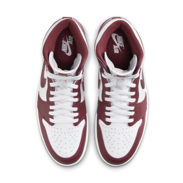 NIKE AIR JORDAN 1 HIGH OG ARTISANAL RED WHITE DZ5485 160 - Image 3