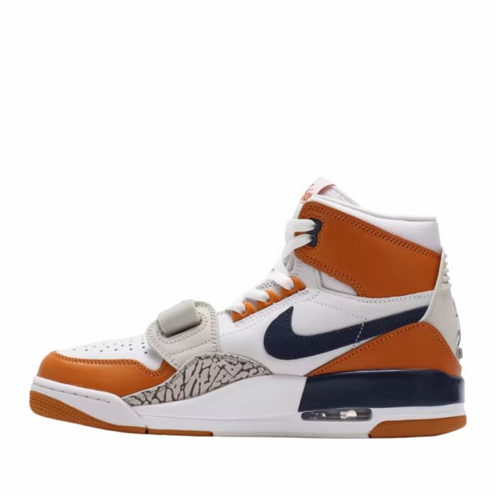 NIKE AIR JORDAN LEGACY 312 TRAINER 3 NRG WHITE MIDNINGHT NAVY GINGER LIGHT BONE AQ4160 140 - Image 3