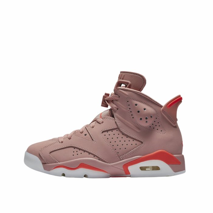 NIKE AIR JORDAN 6 RETRO ALEALI MAY RUST PINK BRIGHT CRIMSON CI0550 600 - Image 3