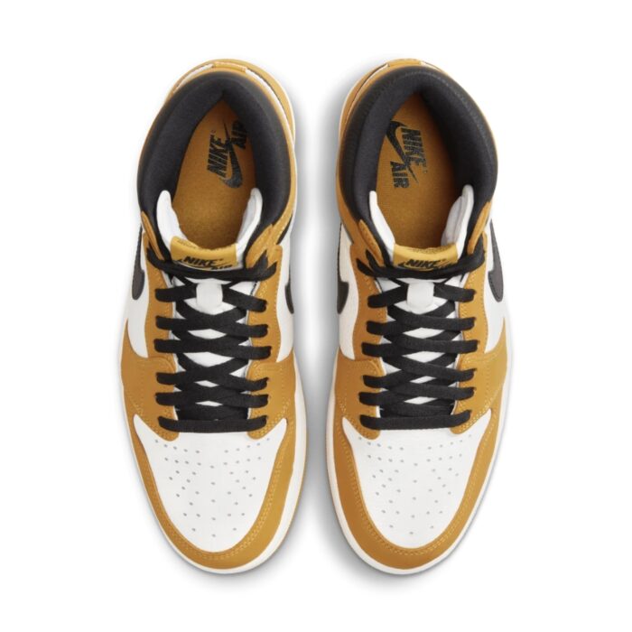 NIKE AIR JORDAN 1 HIGH OG YELLOW OCHRE BLACK SAIL DZ5485 701 - Image 3