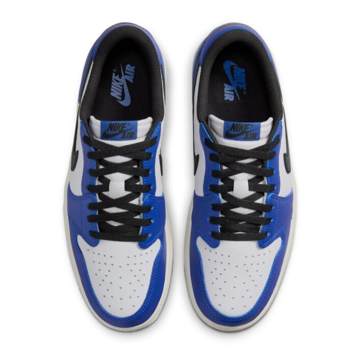 NIKE AIR JORDAN 1 LOW GAME ROYAL WHITE BLACK GAME ROYAL SAIL CZ0790 140 - Image 3
