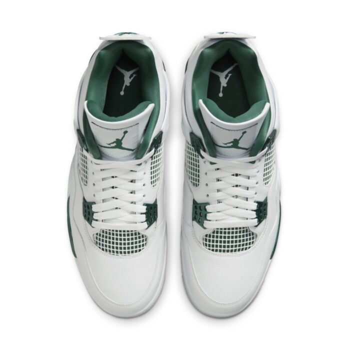 NIKE AIR JORDAN 4 OXIDISED GREEN WHITE FQ8138 103 - Image 3