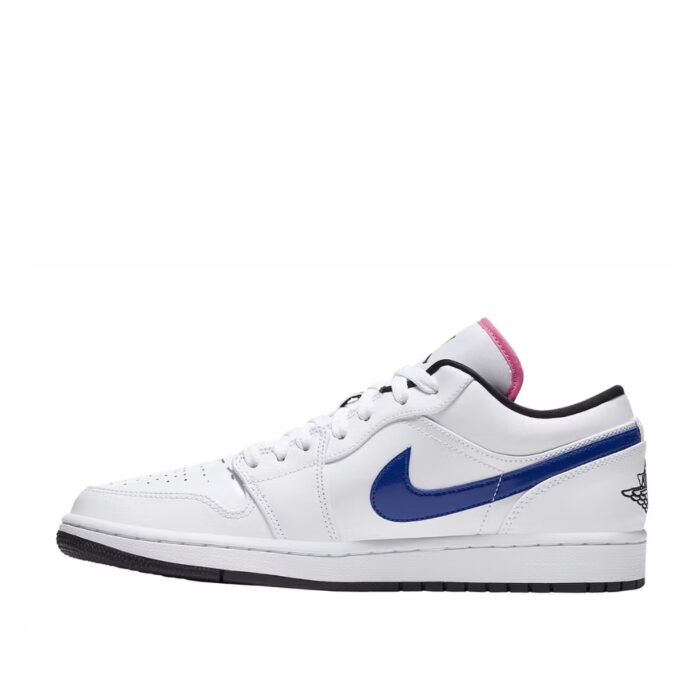 NIKE AIR JORDAN 1 LOW WHITE MULTICOLOR CW7009 100 - Image 3