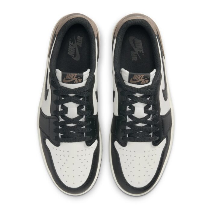NIKE AIR JORDAN 1 LOW OG MOCHA BLACK SAIL BLACK MOCHA CZ0790 102 - Image 3