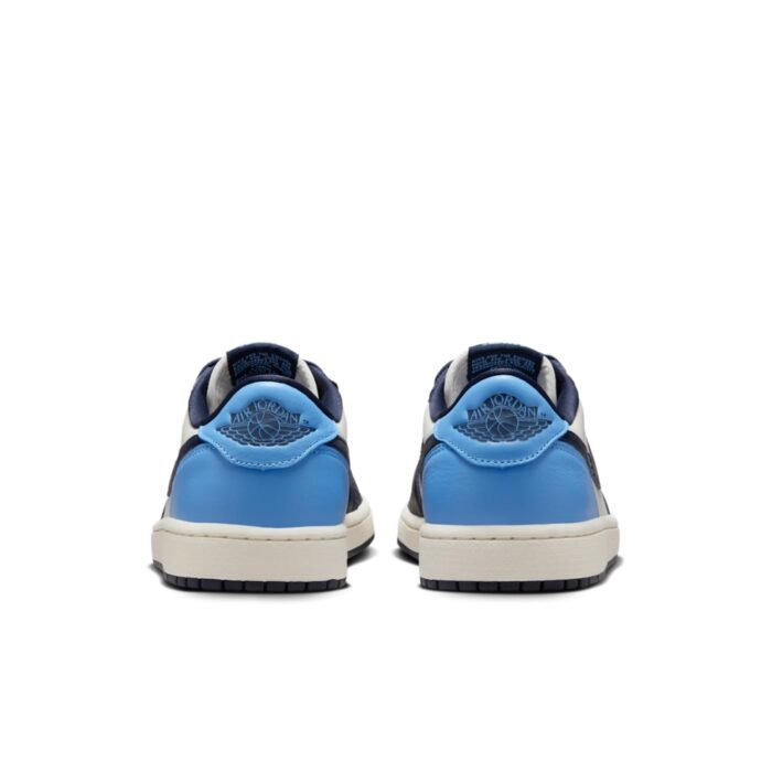 NIKE AIR JORDAN 1 LOW OG OBSIDIAN UNIVERSITY BLUE SAIL CZ0790 400 - Image 4