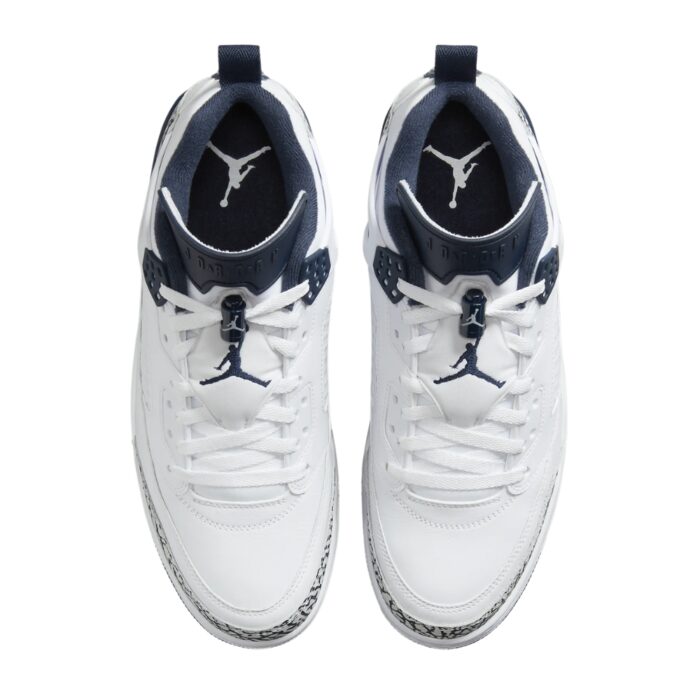 NIKE AIR JORDAN SPIZIKE LOW WHITE PURE PLATINUM OBSIDIAN FQ1759 104 - Image 3