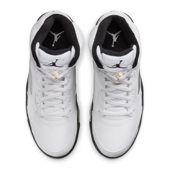 NIKE AIR JORDAN 5 WHITE BLACK DD0587 110 - Image 3