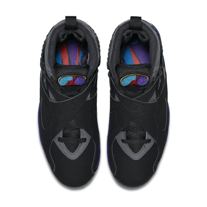 NIKE AIR JORDAN 8 RETRO AQUA BLACK BRIGHT CONCORD AQUA TONE 305381 025 - Image 3