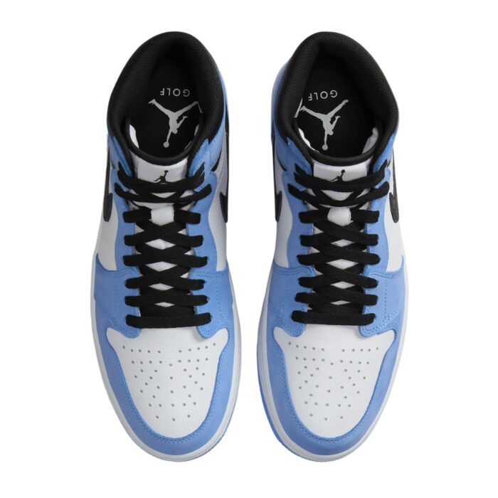 NIKE AIR JORDAN 1 HIGH G UNIVERSITY WHITE BLACK DQ0660 400 - Image 3