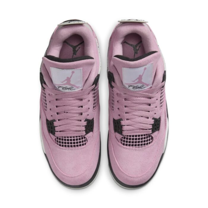 NIKE AIR JORDAN 4 ORCHID NEUTRAL GREY BLACK WHITE AQ9129 501 - Image 3