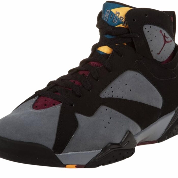 NIKE AIR JORDAN 7 RETRO BORDEAUX 2011 BLACK LIGHT GRAPHITE BORDEAUX 304775 003 - Image 4
