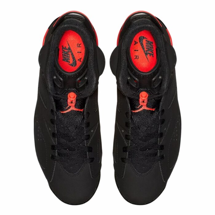 NIKE AIR JORDAN 6 RETRO INFRARED BLACK INFRARED 23 BLACK 384664 060 - Image 4