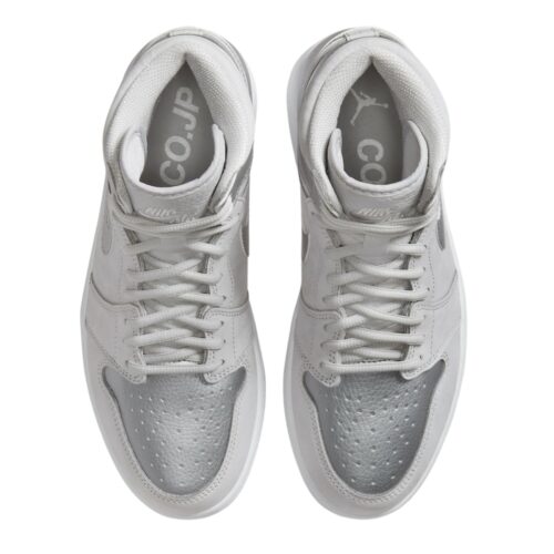 NIKE AIR JORDAN 1 HIGH OG CO JAPAN TOKYO NEUTRAL GREY WHITE METALLIC SILVER DA0382 029 - Image 4