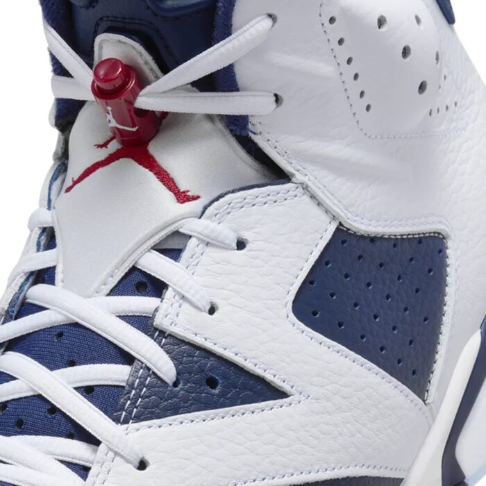 NIKE AIR JORDAN 6 WHITE MIDNIGHT NAVY CT8529 164 - Image 4