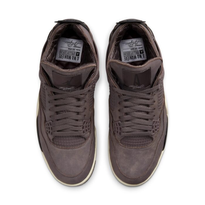NIKE AIR JORDAN 4 RETRO A MA MANIERE VIOLET ORE MEDIUM ASH BLACK MUSLIN BURGUNDY CRUSH DV6773 220 - Image 4