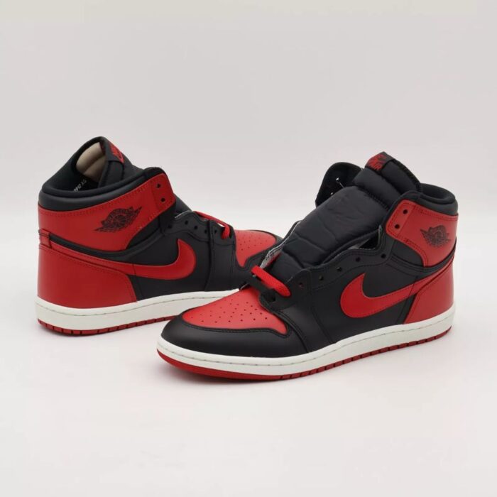 NIKE AIR JORDAN HIGH 85 BRED BLACK VARSITY RED WHITE HV6674 067 - Image 9