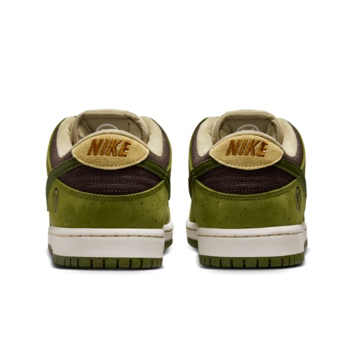 NIKE SB DUNK LOW ASPARAGUS X YUTO HORIGOME LEGION GREEN LIGHT KHAKI DARK LODEN SESAME BURNT SIENNA HF8022 300 - Image 5