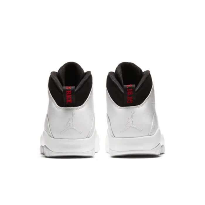 NIKE AIR JORDAN 10 I AM BACK SUMMIT WHITE BLACK UNIVERSITY RED 310805 104 - Image 4