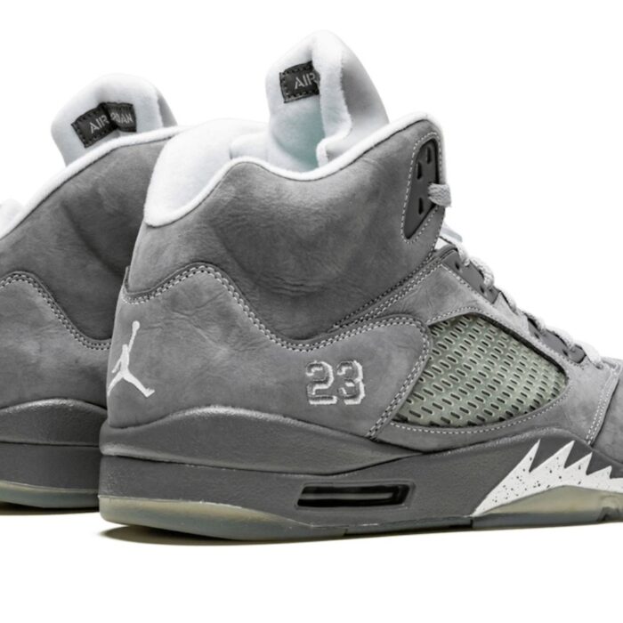 NIKE AIR JORDAN 5 WOLF GREY LIGHT WHITE GRAPHITE 136027 005 - Image 4