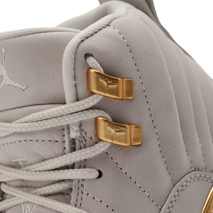 NIKE AIR JORDAN 12 RETRO PHANTOM METALLIC GOLD WHITE FD9101 007 - Image 4