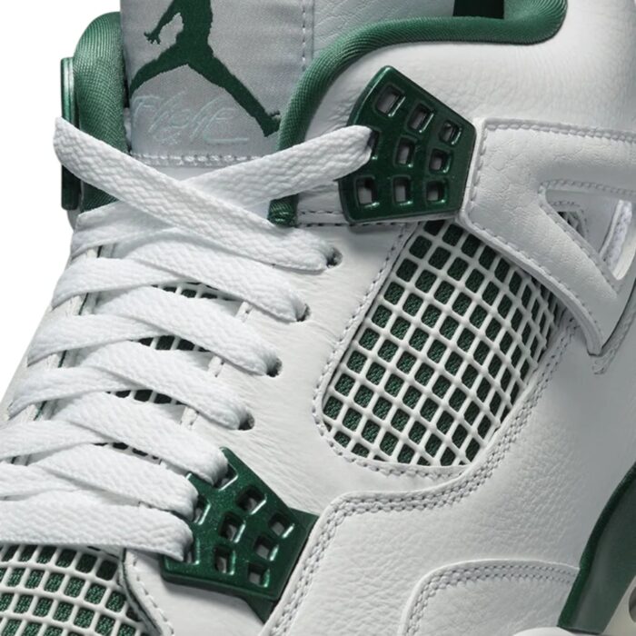 NIKE AIR JORDAN 4 OXIDISED GREEN WHITE FQ8138 103 - Image 4