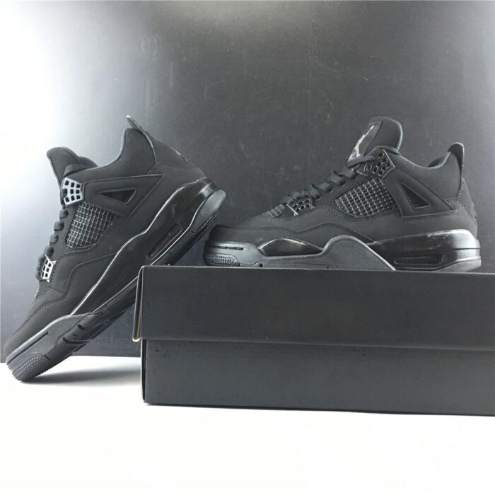 NIKE AIR JORDAN 4 RETRO BLACK CAT 2020 CU1110 010 - Image 10